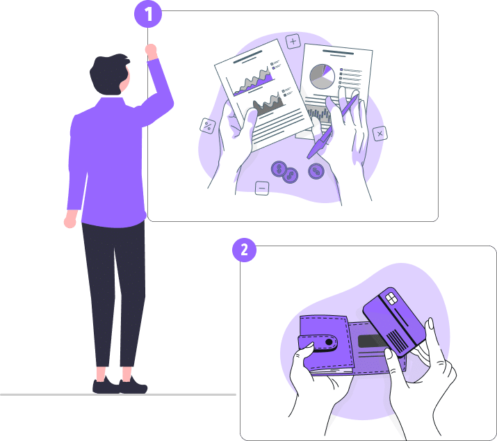 الخطوات الضرورية ١،٢ للبدء في التواصل معنا وبدء استخدام خدماتنا لكتابة المحتوى